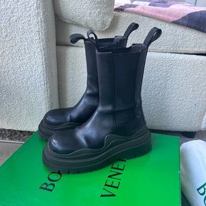 Bottega Veneta Black Ankle Boots